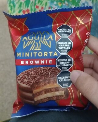 ALFAJ. AGUILA MINITORTA BROWNIE