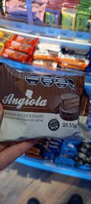 ALFAJ. ANGIOLA DULCE DE LECHE BAÑADO