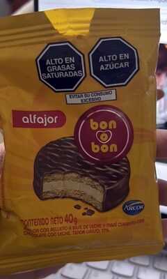 ALFAJ. BON O BON NEGRO 40GR