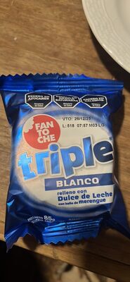 ALFAJ. FANTOCHE TRIPLE BLANCO