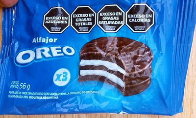ALFAJ. OREO TRIPLE 56G