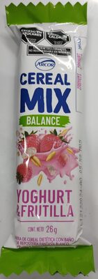 BARRA CEREAL MIX FR/YO/LICHT 26G