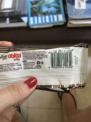 BARRA OBLEA GALLO 20GR