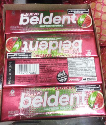 CHICLE BELDENT SANDIA 10GR