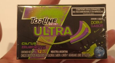CHICLE TOP LINE 7 BOBLE CITRUS