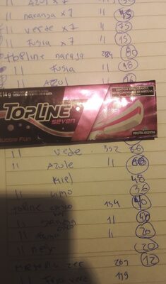 CHICLE TOP LINE 7 BUBBLE