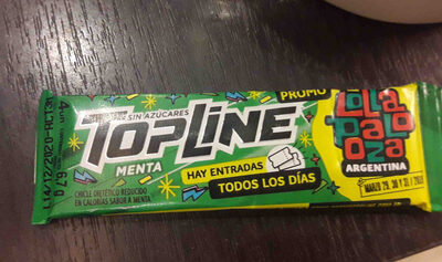 CHICLE TOP LINE MENTA