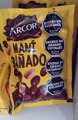 CHOC. ARCOR MANI C/CHOCOLATE 35GR