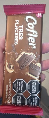 CHOC. COFLER 3 PLACERES 55G