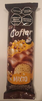 CHOC. COFLER AIR MIX 55 GR