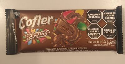 CHOC. COFLER ROCKLETS 55GR