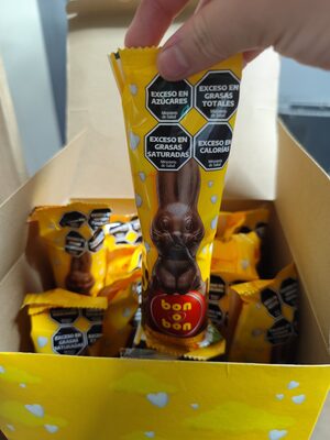 CHOC. CONEJO BON O BON 50 GR