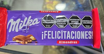 CHOC. MILKA ALMENDRAS 55GR